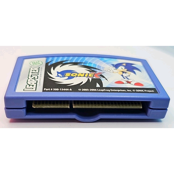 Sonic X (Leapster, 2005) CIB Complete In Box With Manual / Parent Guide - Picture 8 of 8